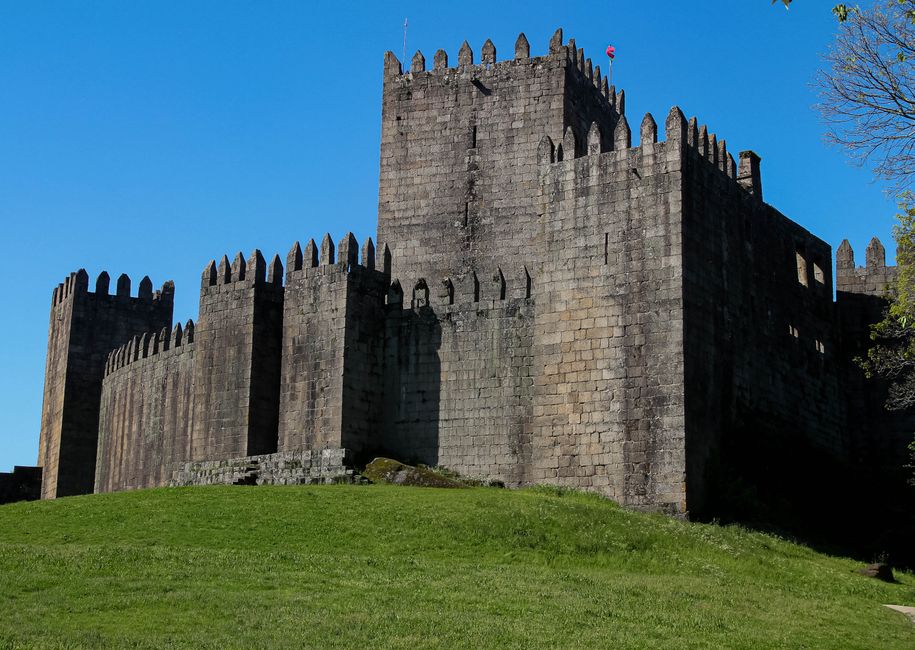 Medieval castle in Guimarães linked to Portugal's founding history