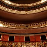 Empty theatre stage symbolizing Portugal's arts funding debate