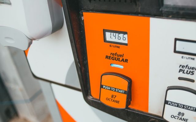 Fuel price display board at a Portuguese petrol station