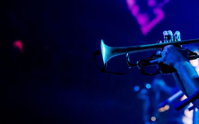outdoor jazz festival concert night