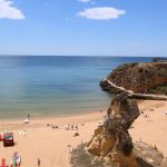 Crowd at Afro Nation music festival on Praia da Rocha beach