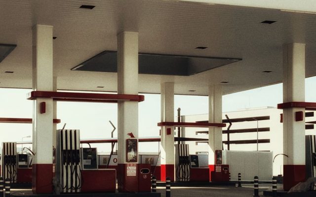 Fuel pump nozzle at a Portuguese petrol station