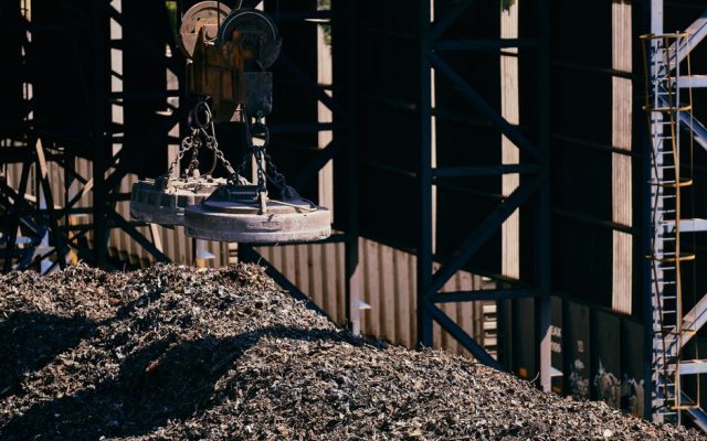 Industrial facility processing rare earth materials in Barcelos