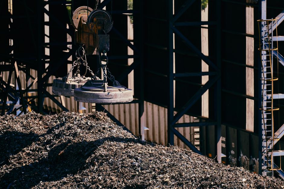 Industrial facility processing rare earth materials in Barcelos